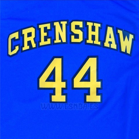 Camiseta Crenshaw Kobe Bryant #44 Azul